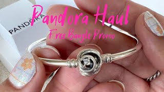 Pandora Haul  Mother’s Day Free Bangle Promo [upl. by Publia427]