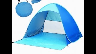 how to fold the pop up beach tent [upl. by Slrahc505]