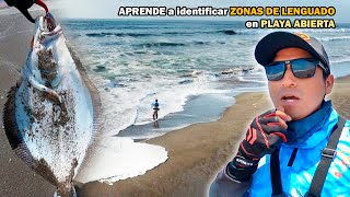 El secreto para encontrar lenguados en playa abierta [upl. by Kila]