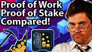 Proof of Work vs Proof of Stake Beginners Guide 👨‍🏫 [upl. by Tung379]