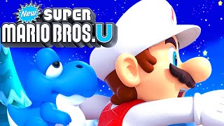 New Super Mario Bros U Walkthrough Part 4  Frosted Glacier 100 [upl. by Rudy]