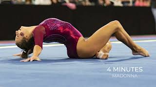 4 Minutes  Gymnastics Floor Music [upl. by Yxel]