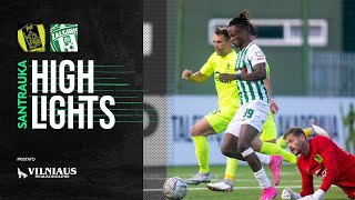 Santrauka  Highlights  Riteriai  Žalgiris  Optibet A lyga [upl. by Fevre]