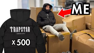 I BOUGHT 500 TRAPSTAR JACKETS [upl. by Peace871]