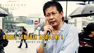 EPICK MOMENT ORASI TERBAIK ROCKY GERUNG [upl. by Kristof66]