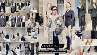 DIOR SPRING SUMMER 2025 COLLECTION BY MARIA GRAZIA CHIURI IN PARIS FASHION WEEK 2025 [upl. by Alisan]