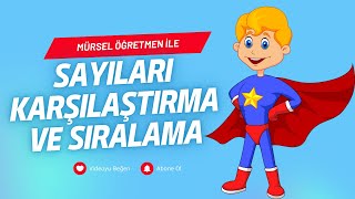 3Sınıf Matematik 6ders Sayıları Karşılaştırma ve Sıralama [upl. by Ahgem753]