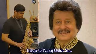 Tribute to Pankaj Udhas sir  Indias ghazal icon [upl. by Dlareg248]