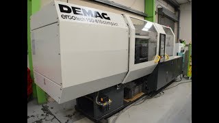 Demag Ergotech 150610 Compact  Refurbished by STV Machinery [upl. by Latsryk]