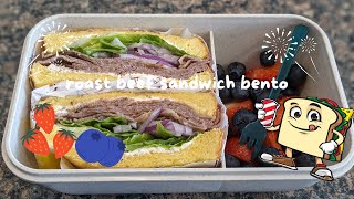 Roast Beef Sandwich Bento 152 [upl. by Nancey]