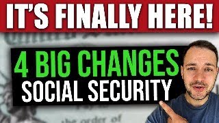 FINALLY Social Security Announces 4 BIG CHANGES Starting NOW 2024 [upl. by Redfield]