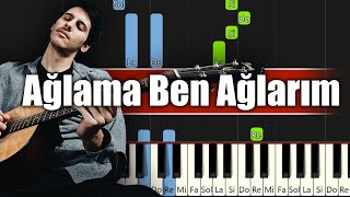 Can Ozan  Ağlama Ben Ağlarım  Piyano [upl. by Ssac]