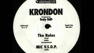 Krondon  Thin Minutes [upl. by Aizirtap]