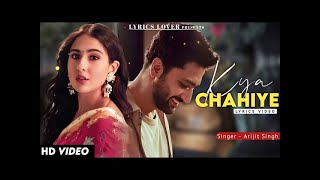 Phir Aur Kya Chahiye Zara Hatke Zara Bachkel Vicky K Sara Ali K Arijit Singh SachinJigar Amitab [upl. by Giacamo]