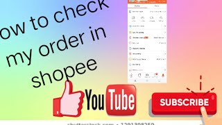 how to check my order in shopeeby luzalcen [upl. by Ailin554]