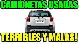 LAS 7 PEORES CAMIONETAS USADAS [upl. by Nevins]