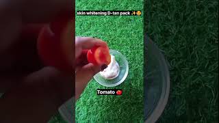 Skin detannig and whitening face pack ✨♥️ trendingshorts ytshorts explore viralskincare [upl. by Aklam161]