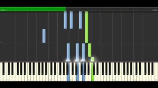 Gymnopedie 3  Erik Satie Piano Tutorial Synthesia [upl. by Gaidano]