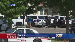 SWAT Standoff At Oak Cliff Apartment Complex [upl. by Jimmy264]