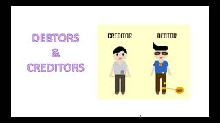 Meaning of Debtor amp Creditor [upl. by Atikir]