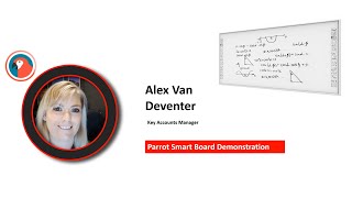 Parrot Smart Whiteboard Demonstration [upl. by Straub]