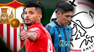 ASÍ FUE EL DEBUT DE TECATITO CORONA en ЅЕVӀLLA 🔴  ¡GRAN PARTIDO DE ЕDSОN ÁLVАRЕZ [upl. by Maddi306]