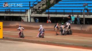 First Training OF RIETUMU BANK LATVIAN FIM SPEEDWAY GRAND PRIX  02082014 [upl. by Keg]