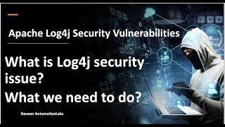 Apache Log4j Security Vulnerabilities What we need to do [upl. by Spiegel247]