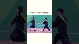 Bro had plean B ready school runart kpop [upl. by Ikcir]