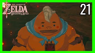 Zelda Breath of the Wild 21 Tostando minhas carnes num vulcão [upl. by Klarika]