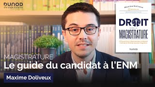 Magistrature  Le guide du candidat à l’ENM [upl. by Giah]