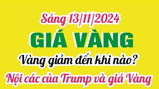 Giá vàng hôm nay 9999 ngày 13 tháng 11 năm 2024 GIÁ VÀNG NHẪN 9999 Bảng giá vàng 24k 18k 14k 10k [upl. by Etnecniv790]