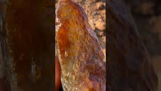 Finding Natural Carnelian Gemstone At The Mountain Unbelievable Find [upl. by Retsev]