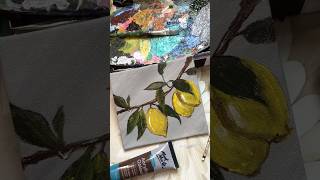 Mini canvas acrylic painting art youtubeshorts acrylicpainting explore trending painting fyp [upl. by Annodahs]