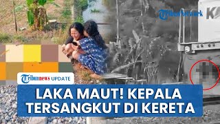 Detikdetik 4 Orang Tewas Tersambar Kereta Api di Karawang 1 Korban Terseret hingga ke Subang [upl. by Ecnerual829]