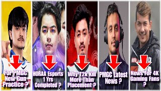 HORAA ESPORTS 1yrs Shocking Income💸😱 Big News on PMGC T2k Rulz Drs Killer Yt Audience on 4K [upl. by Naomi]