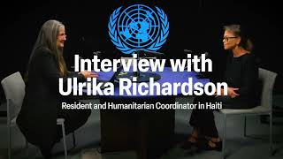 UN Coordinator Ulrika Richardson on the current situation in Haiti via UN News [upl. by Leahcimaj]