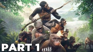 ANCESTORS THE HUMANKIND ODYSSEY Walkthrough Gameplay Part 1  INTRO FULL GAME [upl. by Aihsel856]