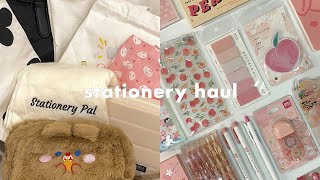 huge stationery haul 🌸 ft stationery pal 🌟 [upl. by Amble]