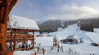 Lake Louise Ski Area and Mountain Resort Vacation Travel Guide  Expedia [upl. by Cocke]