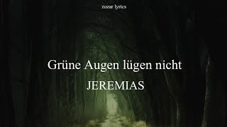 grüne augen lügen nicht  jeremias legendado português e alemão [upl. by Dagall599]