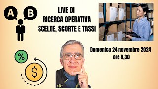 Live di Ricerca Operativa [upl. by Pacheco]