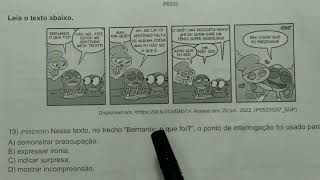 INTERPRETAÇÃO DE TEXTO línguaportuguesa professor dicasdeportuguês dúvidas [upl. by Curtice]