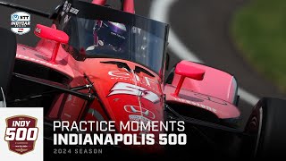 Top moments from qualifying day practice for 2024 Indy 500  Extended Highlights  INDYCAR [upl. by Abram]