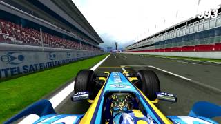 rFactor F1 2006  FAlonso in Barcelona [upl. by Ihab]