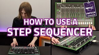 How To Use A Step SequencerElectronic Music For Beginners [upl. by Emelen]