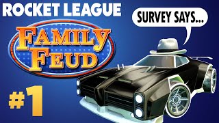 Rocket League Game Show  Family Feud Ep1 [upl. by Nodnas]