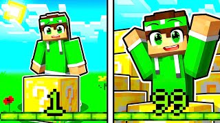 MINECRAFT MA I TUOI LIVELLI  LUCKYBLOCK [upl. by Wiatt]