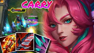 Wild RiftADC XAYAH CARRY 11 KILLS FULL GAMEPLAY ITEMSRUNES [upl. by Paige]