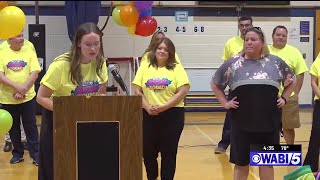 TV5s Surprise Squad honors Glenburn teacher [upl. by Bunker416]